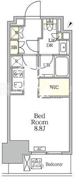 ザ・パークハビオ大森山王 1207 間取り図