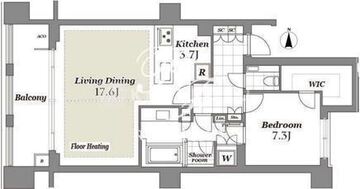ザ・コノエ三田綱町 205 間取り図