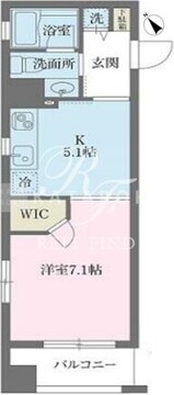 KDXレジデンス森下千歳 506 間取り図