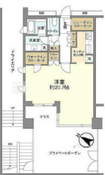 マスタービューレジデンス 101 間取り図