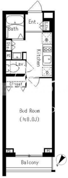 KDXレジデンス西馬込 408 間取り図