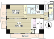 アルブル高輪 302 間取り図