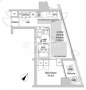 BPRレジデンス渋谷 501 間取り図