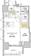 グレーシアフィット三軒茶屋 701 間取り図