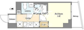 プライマル戸越銀座 703 間取り図