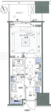 麻布台ヒルズレジデンスＢ棟 809 間取り図