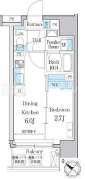 デュオメゾン文京白山 202 間取り図