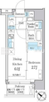 デュオメゾン文京白山 302 間取り図