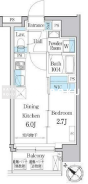 デュオメゾン文京白山 902 間取り図