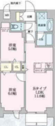 MZ RESIDENCE RYOGOKU 101 間取り図