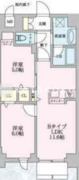 MZ RESIDENCE RYOGOKU 202 間取り図
