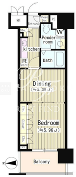 アーレア戸越公園 805 間取り図