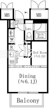 高円寺クロスオーバー 308 間取り図