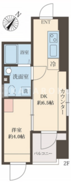 スフィア日本橋富沢町 201 間取り図