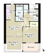 ＭＭガーデン 405 間取り図