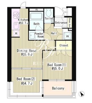 ＭＭガーデン 405 間取り図