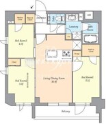 アイフラット渋谷西原 405 間取り図