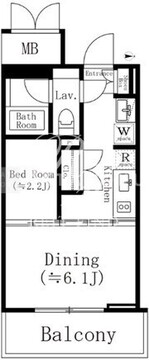 高円寺クロスオーバー 809 間取り図