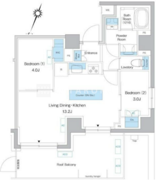 プレディアコート板橋 903 間取り図