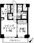 アーバンパーク代官山 2-314 間取り図