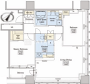 レジディアタワー上池袋 TW-814 間取り図