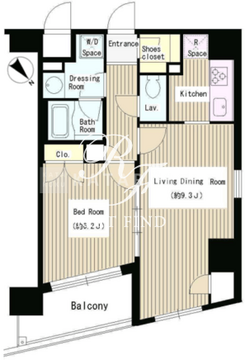 ステラメゾン茗荷谷 1001 間取り図