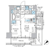 パークアクシス西巣鴨 701 間取り図