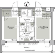 パークキューブ西ヶ原ステージ 517 間取り図