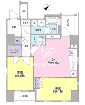 グランスイート銀座レスティモナーク 908 間取り図