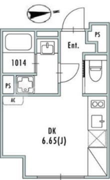 グランパセオ大森3 102 間取り図