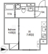 グランパセオ大森3 203 間取り図