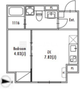 グランパセオ大森3 303 間取り図