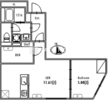 グランパセオ大森3 104 間取り図