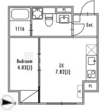 グランパセオ大森3 103 間取り図