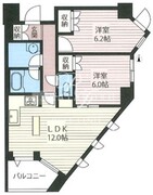 エスティメゾン北新宿 303 間取り図