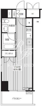 グランハイツ錦糸町 705 間取り図