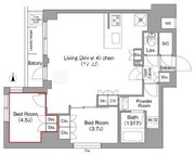 コンフォリア・リヴ平井ミューティオ 205 間取り図