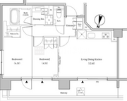 ザ・パークハビオ代々木 903 間取り図