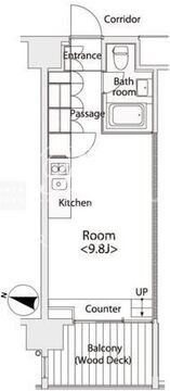 イプセ学芸大学 505 間取り図