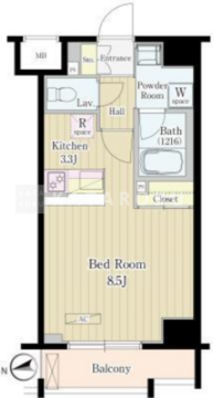 松葉 1004 間取り図