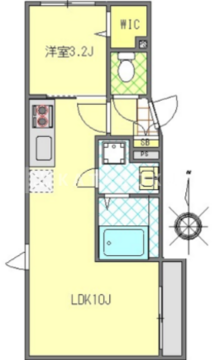 モノリス錦糸町 502 間取り図