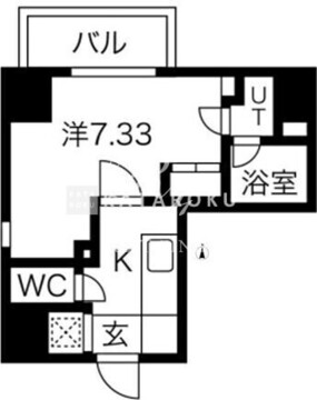 プレール・ドゥーク亀戸6丁目 304 間取り図