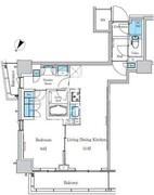 パークアクシス滝野川ラブリーズ 328 間取り図