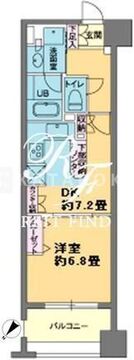 パークキューブ日本橋水天宮 1003 間取り図