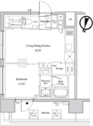 ザ・パークハビオ代々木 305 間取り図