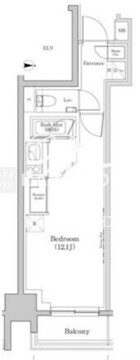 ザ・パークハビオ日本橋三越前 902 間取り図