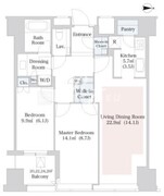 セントラルパークタワー・ラ・トゥール新宿 2020 間取り図