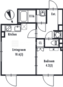 グランパセオ市谷仲之町 301 間取り図