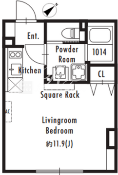 グランパセオ市谷仲之町 207 間取り図