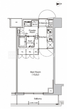 プラウドフラット外神田 503 間取り図